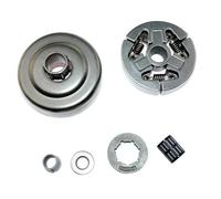Embrayage et tambour d'embrayage de tronçonneuse compatibles avec cage à aiguilles de pignon de jante Compatible avec les modèles 070 070AV 090 090AV 090G 1106 640 2025 1106 160 2001 0,404 pouces 7T