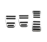 Embrayage Frein Pédale Pour Chery Pour Jetour X70 Pour Plus Pour Coupé X70S EV X70M 2018-2023 Accélérateur Frein Embrayage Pédale Couvre Antidérapant Pad Case(MT Silver)