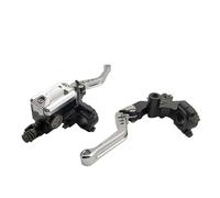 Embrayage Kit de leviers de réservoir de maître-cylindre de frein d'embrayage de moto 2020 pour FZ09, FZ6R, FZ8, FZ 1, 09, 6, FZR 400, FZ1, FZ6 pour FAZER Levier Frein Moto(Sliver)