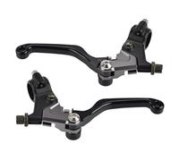 Embrayage Levier Leviers Frein D'embrayage Moto Pour Kawasaki Pour KX125 Pour KX250 Pour KX450 Pour KX60 Pour KX80 Pour KLX 250 Pour KDX250 Pour RM125 Pour RM250 Levier D'embrayage Maître(Set Black)