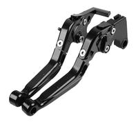 Embrayage Leviers De Frein Et D'embrayage Pour Moto, Poignées De Commande Télescopiques CNC Compatible Avec Pour ZZR250 1983-2007