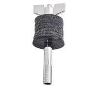Embrayage pour cymbale Hi Hat 10 cm en métal argenté pour Hi Hat | Design double couche, s'adapte aux petites cymbales, verrou sécurisé à boulon en T, construction métallique