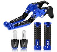 Embrayage pour Moto Honda VTX1300 2003-2010 2009 2008 : leviers de Frein et d'embrayage réglables, Boutons de Guidon, poignées, Embouts.