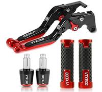 Embrayage pour Moto Honda VTX1300 2003-2010 2009 2008 : leviers de Frein et d'embrayage réglables, Boutons de Guidon, poignées, Embouts.
