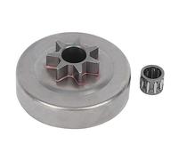 Embrayage Tambour Alliage pour Tronçonneuse Jardinage - Kit Complet Pignon Roulement Aiguille Pièces Détachées Durables et Précises