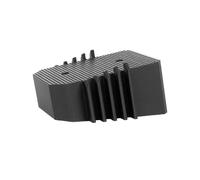 Embrayage Tambour Pad Gear Boîte Kit Module d'angle de panneau d'augmentation de la hauteur de la pédale d'accélérateur, d'embrayage et frein, adapté au kit modification SRP MOZA R3/R5