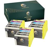 EMBRIIO LC-1000 12 Cartouches d'encre Remplacement pour Brother DCP-130C DCP-135C DCP-150C DCP-330C DCP-350C DCP-357C DCP-540CN DCP-560CN DCP-770CW MFC-235C MFC-465CN FAX-2840