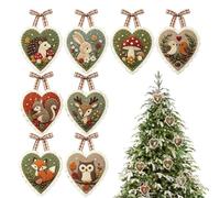 Embroidered Felt Kit Bird - Funny Pre-Cut Small Heart Home Décor Project
