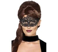 Embroidered Lace Filigree Eyemask