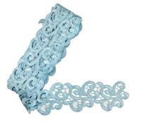 Embroidery Lace Width 8 Cm Water-soluble Clothing Skirt Decorative Collar Ornaments Sew On Clothes(0267)