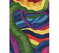 Embroidery Project Planner | 120-Page Combo Journal for Projects, Notes & Sketches (8.25x11 Hardcover): Track your embroidery projects with space for ... floss colours, hoop size, notes & sketches.