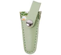 Embroidery Scissors Sheath - Protective Organizer for Sewing Tools | Pu Leather with Metal Accent, 12x3cm Slim Fit, Stylish Holder Style, Keeps Scissors Safe, with Color Options