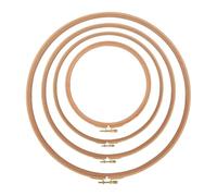 Embroidery Set, Wooden Adjustable Rings, Craft Sewing Tool, Home Wall Decor, Diy Art Accessory, Handmade Fabric Holder, Decorative Ornament Frame, Embroidery Ring for Needlework Projects