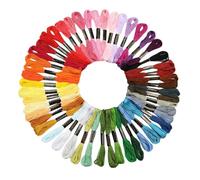 Embroidery Thread, Colorful Cotton Yarn, Embroidery Craft Supplies, Colorful Yarn, Embroidery String for Quilting, Repairing, Crafting, Ideal for Beginners and Experts