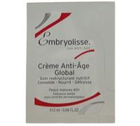 Embryolisse - Crème Globale Anti-Âge Visage, Échantillon 2 ml