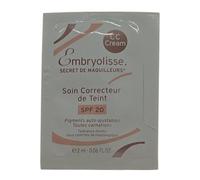 Embryolisse Secret de Maquilleurs Crème CC SPF 20 - Échantillon 2 ml - Soin teinté correcteur visage pour femmes