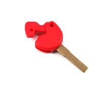 Embryon de clé Vierge de Lame Non coupée for Moto, Compatible avec MP3 250 Beverly 350 Gilera 500, Accessoires de Remplacement de Haute qualité, Noir (Color : 1 PC Red)