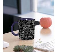 EMCLKS Mug en céramique, 330ml, tasse à thé, tasse cafe, tasse drole, cadeau drole, cadeau homme, mug cafe, Sujets mathématiques, équations physiques, formules, modèles