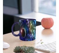 EMCLKS Mug en céramique, 330ml, tasse à thé, tasse cafe, tasse drole, cadeau drole, cadeau homme, mug cafe, La planète désertique de l'univers de Celestial Fantasia