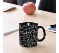 EMCLKS Mug en céramique, 330ml, tasse à thé, tasse cafe, tasse drole, cadeau drole, cadeau homme, mug cafe, Sujets mathématiques, équations physiques, formules, modèles