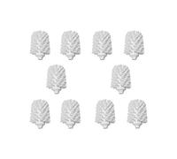 Emco 101513992 WC Lot de 10 brosses de Toilette, Blanc, 10x Pack