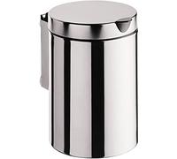 Emco 355300100 System 2 Poubelle Suspendue avec Couvercle en Acier Inoxydable 3 l