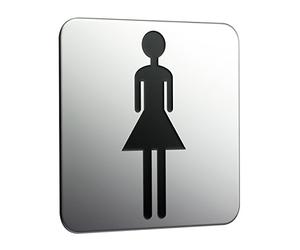 Emco 357600002 tuerschild System 2 pour Femme à Coller chromé