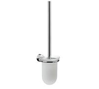 EMCO Rondo II - Set porte brosse de toilette chrome / satiné