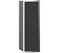 Emco Bad Module porte-brosse WC Asis 150 encastrable butée réversible chrome/noir 973027931