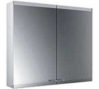 Emco Asis Evo Armoire de toilette éclairée en saillie 939708104 800x700mm, 2 portes, sans système d'éclairage, sans chauffage de miroir