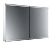 Emco Asis Evo Armoire de toilette éclairée en saillie 939708105 1000x700mm, 2 portes, sans système d'éclairage, sans chauffage de miroir