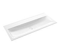 Emco Asis lavabo invité en fonte minérale 957711420 blanc , Ø 1200 mm, sans trop-plein, sans trou pour robinetterie
