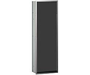 Emco Asis le module 300 du module d'armoire 977027963 chromé / noir, porte en verre, modèle à fleur