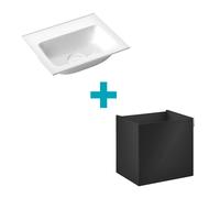 Emco Asis Meuble avec lave-mains, 1 porte, 957711440+958327524,