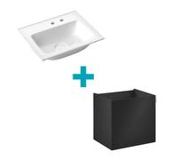 Emco Asis Meuble avec lave-mains, 1 porte, 957711442+958327524,