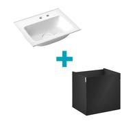 Emco Asis Meuble avec lave-mains, 1 porte, 957711442+958327525,