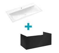 Emco Asis Meuble avec vasque, 1 tiroir, 957711431+958327520,