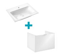 Emco Asis Meuble avec vasque, 1 tiroir, 957711461+958327423,