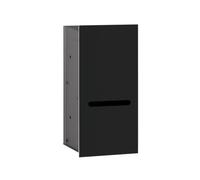 emco asis module 2.0 module pour WC modèle encastré, charnières à gauche, 972427522, Couleur: aluminium/noir