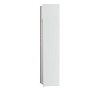 Emco Bad Garniture WC encastrée Asis 2.0 170x811 mm charnière droite porte continue blanc brillant