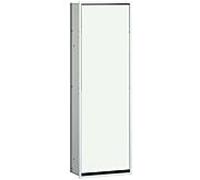 Emco Bad Module Asis 300 977027463 aluminium/optiwhite avec porte vitrée à encastrer
