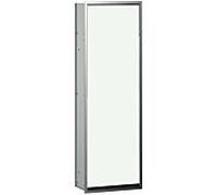 Emco Asis module 300 module d'armoire 977027863 chromé / optiwhite, porte vitrée, modèle à encastrer