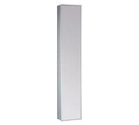 emco asis module 300 module d'armoire avec porte miroir des deux côtés - à encastrer, 972009913, Couleur: aluminium/miroir