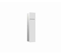 emco asis module module WC pur, façade en bois 2 parties, encastré, butée dro...