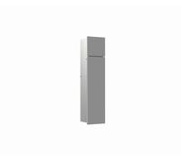 emco asis module module WC pur, façade en bois 2 parties, encastré, butée dro...