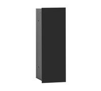 emco asis modules 2,0 Ensemble brosse de toilette modulaire encastré, 1 porte, sens d'ouverture de porte réversible, 973428531, Couleur: black-matt