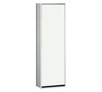 Emco Bad Module Asis 300 977027463 aluminium/optiwhite avec porte vitrée à encastrer