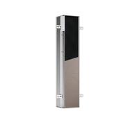 emco asis modules plus : module WC encastré, 803 mm, compartiments pour rouleau de réserve ou boîte pour lingettes humides, papier toilette, ensemble de brosse de toilette intégré, ouverture à droite,