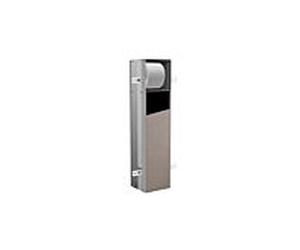 Emco asis plus kit de brosse encastrée module 975611017 110 17, charnière de porte droite, 658 x 154 mm, aluminium, porte carrelable