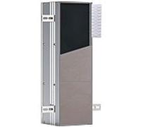 Emco Module WC Asis Plus 975611004 encastrable carrelable, charnière gauche, 3 compartiments